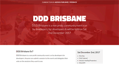 Desktop Screenshot of dddbrisbane.com